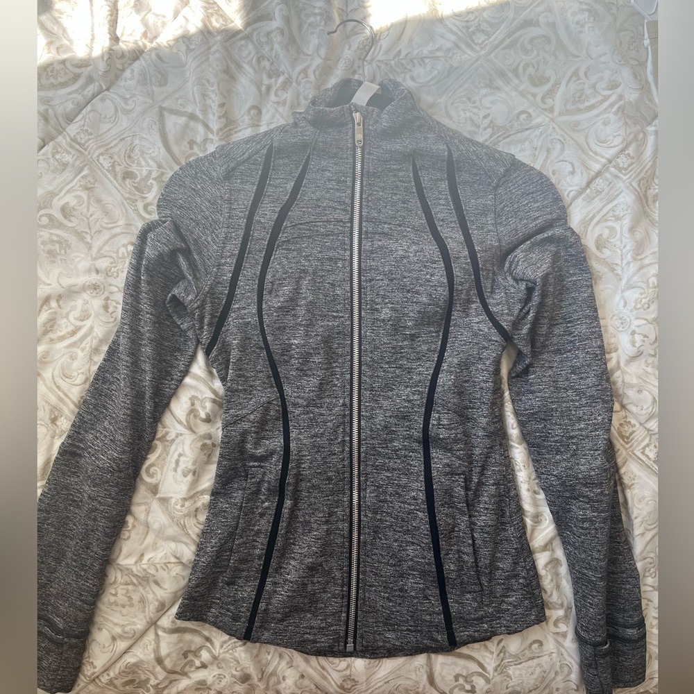 Grey Lululemon define jacket